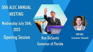 50th ALEC Annual Meeting  Wednesday Opening Session July 26 2023 [upl. by Amling]