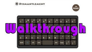 Dismantlement Mini Keyboard Walkthrough [upl. by Brucie]