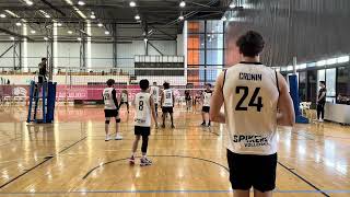 Senior State Champs Div 3 Spikers vs Bundaberg [upl. by Barraza]