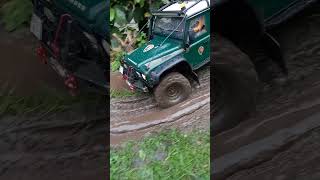 Mud trip rc rain mud crawler traxxas trx4 defender landrover rccar regen [upl. by Airdnna]