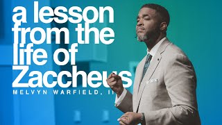 A LESSON FROM THE LIFE OF ZACCHEUS  PASTOR MELVYN WARFIELD JR  COMMUNITY PRAISE CHURCH [upl. by Leifeste]