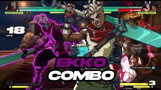 2XKO EKKO COMBO [upl. by Enelyw]