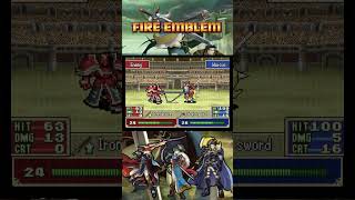 Fire Emblem The Blazing Blade  TRIPLE CRITICAL COMBO nintendo fireemblem gameboyadvance [upl. by Shaff731]