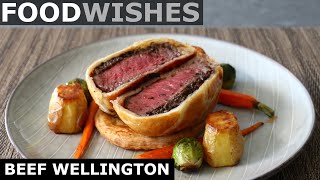 Easy Beef Wellington  Food Wishes [upl. by Adelia]