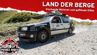 POTHOLE RODEO ÖSTERREICH I Abenteuer Rallye I Official Trailer [upl. by Lilhak]