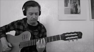 James Pat Metheny Cover Fingerstyle Godin [upl. by Fini]