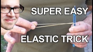 Easy Rubber Band Tricks  Magic Trick Tutorial [upl. by Vergil]