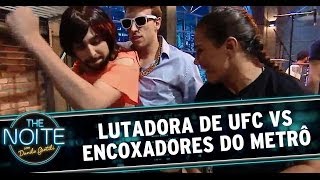 Jéssica Andrade ensina como se defender dos encoxadores [upl. by Anselmo]