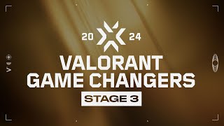 VCT Game Changers EMEA Playoffs  NASR vs GX [upl. by Lledra]