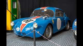 Alpine A106 Conservatoire National de Véhicules Historiques Diekirch exposition Alpine 2022 [upl. by Alag]