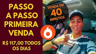 HOTMART COMO FAZER A PRIMEIRA VENDA  GANHAR R 11700 TODOS OS DIAS NA INTERNET DINHEIRO ONLINE [upl. by Shayna]