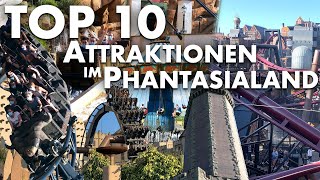 TOP 10 Fahrgeschäfte im Phantasialand 2024 [upl. by Eugen]