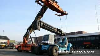 titocom  Reach stacker assembly  Vlog 1  Tito Lifttrucks [upl. by Costello]