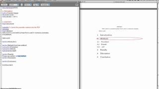 LaTeX Tutorial 3 helloworld  article skeleton labels and referencing [upl. by Thornburg]