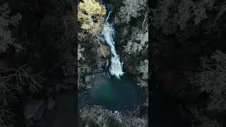 Frozen Winter Waterfalls in Cashiers North Carolina [upl. by Ko493]