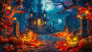 Autumn Village Halloween Ambience 🎃Spooky Music Playlist 👻Halloween Ambience Music 2024 [upl. by Tony276]