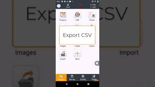 CHCNAV Landstar 8  Export CSV data of survey [upl. by Ellsworth]