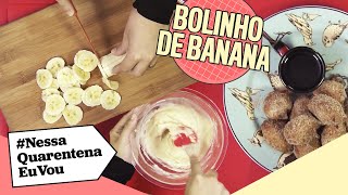 BOLINHO DE CHUVA COM BANANA  Passa um cafezinho e vem com a gente [upl. by Pauletta]