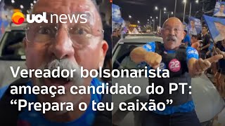 Vereador bolsonarista ameaça Evandro Leitão candidato do PT em Fortaleza Prepara teu caixão [upl. by Anatnahs]