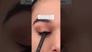 This Makeup Trick Makes Your Lashes Look Fuller 👀 makeuptips makeuphacks [upl. by Winstonn387]