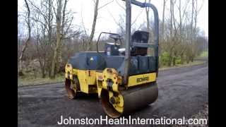 Bomag 120AD 3 Tandem Vibrating Roller [upl. by Eadwina169]