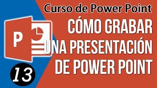 Como GRABAR una Presentacion de Power Point [upl. by Drawoh]