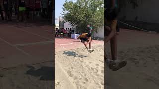 Long jump u16 boys sports army athletics tracknfield [upl. by Afihtan836]