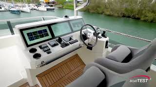 2023 BENETEAU Grand Trawler 62  Walkthrough by BoatTESTcom [upl. by Ahsatan77]