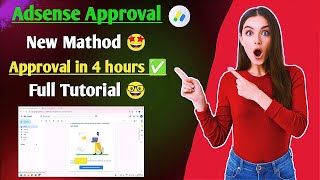 Adsense approval full tutorial 2024  adsense approval trick  Adsense approval script [upl. by Alejo]