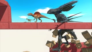 Xenomorph Tunnel Which Dinosaur Could Escape From Alien  Animal Revolt Battle Simulator [upl. by Bixby596]