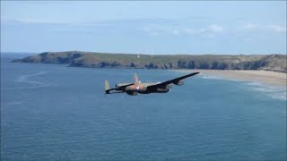 Lancaster bomber gliding [upl. by Bent141]