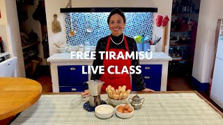 🇮🇹 Saturday December 7 join my FREE Tiramisù Live Class [upl. by Elakram]