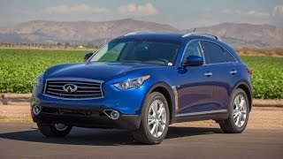 Infiniti QX70 2017 Car Review [upl. by Enelyahs156]