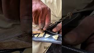 Making Handmade Leather Bridle For Horse [upl. by Juliano409]