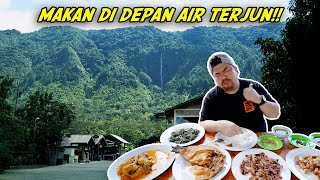 BANTAI SEMEJA PENUH MAKANAN DI DEPAN AIR TERJUN [upl. by Arodnap]