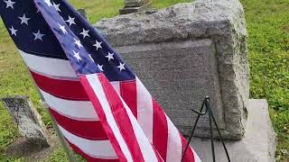 stouts Grove cemetery near Danvers Illinois revolutionary War soldiers [upl. by Doowron]