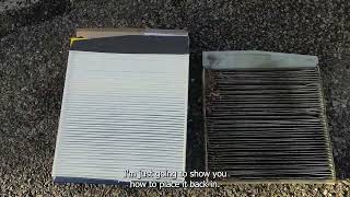 Volvo S60 Cabin Air Filter Replacement [upl. by Gastineau775]