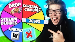 The Ultimate Fortnite Challenge Wheel  Bazerk [upl. by Morgen136]