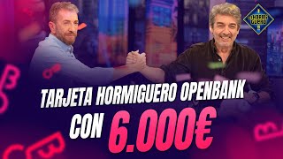 ¡Ricardo Darín entrega la tarjeta Hormiguero Openbank  Ricardo Darín  El Hormiguero [upl. by Ashlen476]