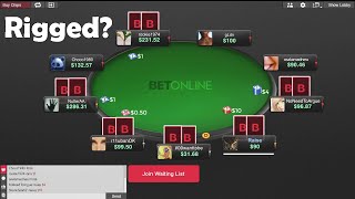 Is BetOnline Poker Rigged  Can You Actually Trust Them Update [upl. by Sexela]