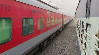 22406 Anand Vihar Bhagalpur Garib Rath Express  Indias First LHB Garib Rath Express [upl. by Noneek]