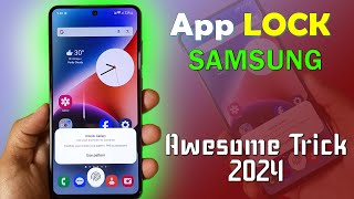 App Lock for Samsung  Easy And Secure  App Lock Trick [upl. by Evante113]