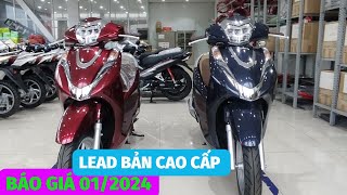 Lead 2023 bản cao cấp Review lead 125cc bản đèn led Báo giá Lead tháng 012024 lead2023 [upl. by Ogires947]