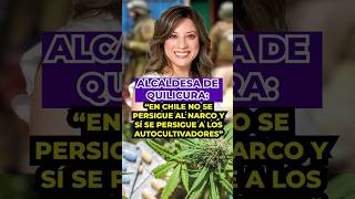 Alcaldesa de Quilicura quotEn Chile no se persigue al narco y sí se persique a los autocultivadoresquot [upl. by Llennhoj]