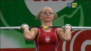 la22enne marzena karpinska SOLLEVA 96KG [upl. by Germano741]