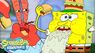 Every BAD Krabby Patty SpongeBob Ever Served 🍔  30 Minute Compilation  SpongeBobOfficial [upl. by Cordey]