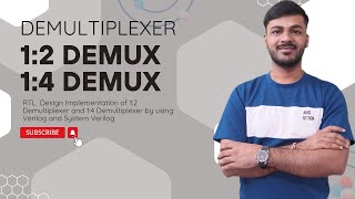 Demultiplexer Functionality 12 Demultiplexer using Verilog 14 Demultiplexer using system Verilog [upl. by Amor]