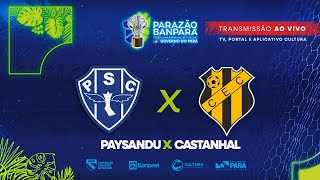 AO VIVO  Paysandu 3 x 0 Castanhal  Parazão Banpará 2024 [upl. by Algie184]