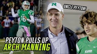 Peyton Manning Watches Arch Manning DOMINATE With 6 Touchdowns Freshman Quarterback Is TOUGH 😱 [upl. by Marlane]