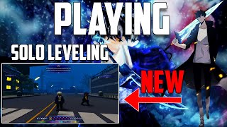 ALL NEW Solo Leveling Game On Roblox  SBLReborn [upl. by Elades501]